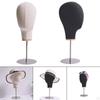 17 Inch Stainless Steel Base Hat Hairpieces Display Stand Multipurpose for Store Mall Use
