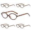 5 PCS +1.0~+4.0 Anti-blue Light Reading Glasses for Women Y2K Fashion Elegant Women's High Definition Presbyopia Glasses
