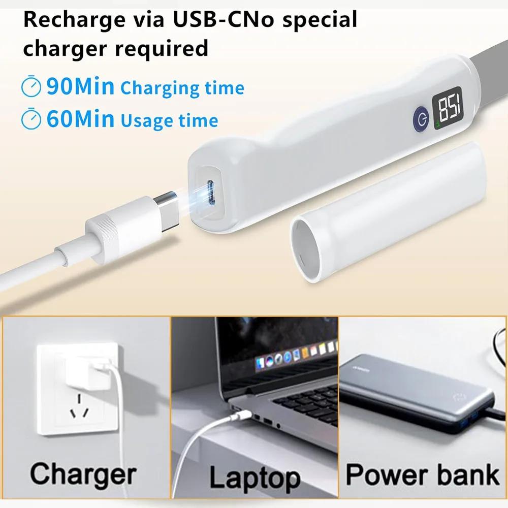Butter Steel Stainless Heated Knife Usb Rechargeable Electric Butter Spreader For Cold Butter Cheese Jam Toast Kitchen Tool