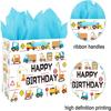With Tissue Paper and Greeting Card Party Decoration Boxes Gift Boxes  for Birthday, Baby Shower