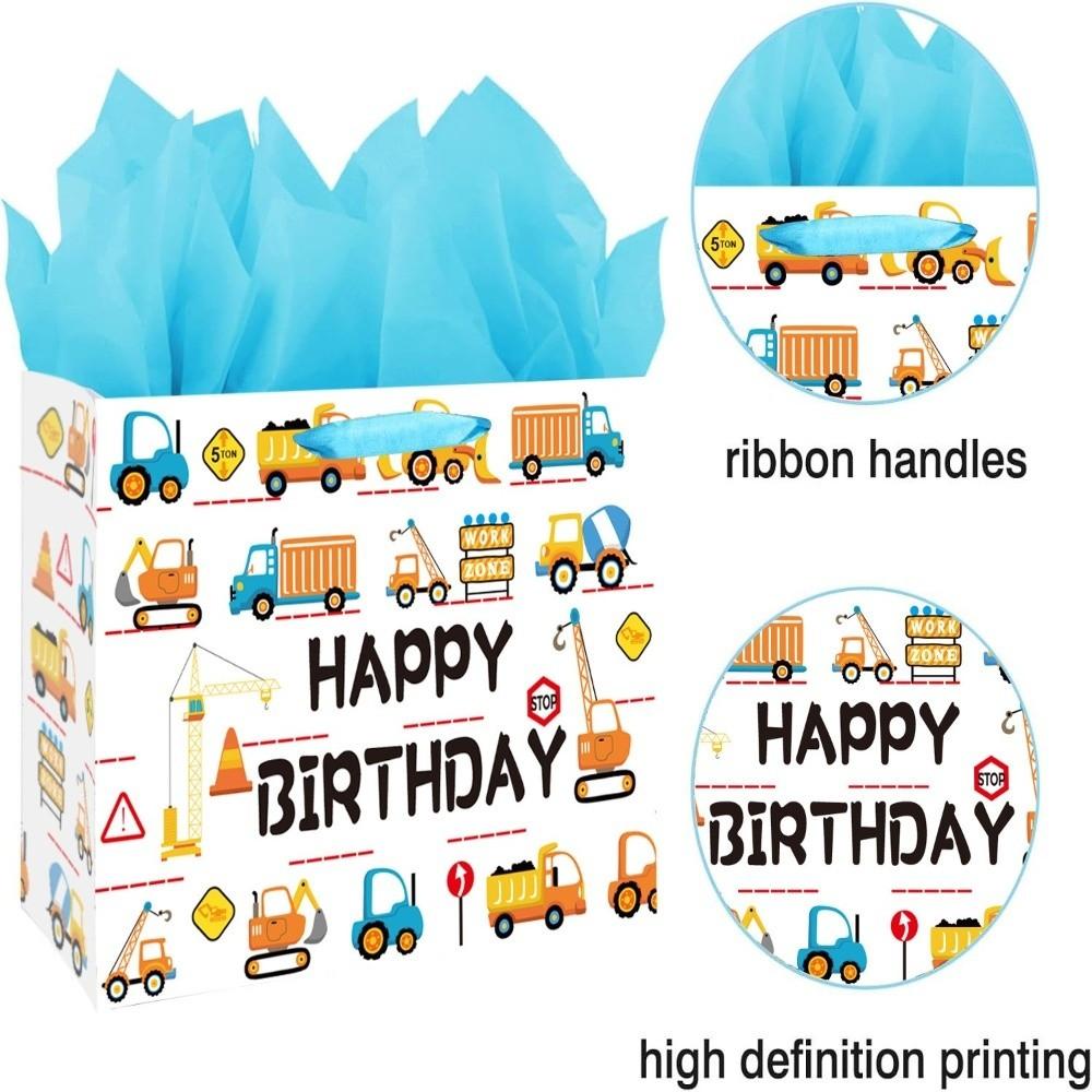 With Tissue Paper and Greeting Card Party Decoration Boxes Gift Boxes  for Birthday, Baby Shower
