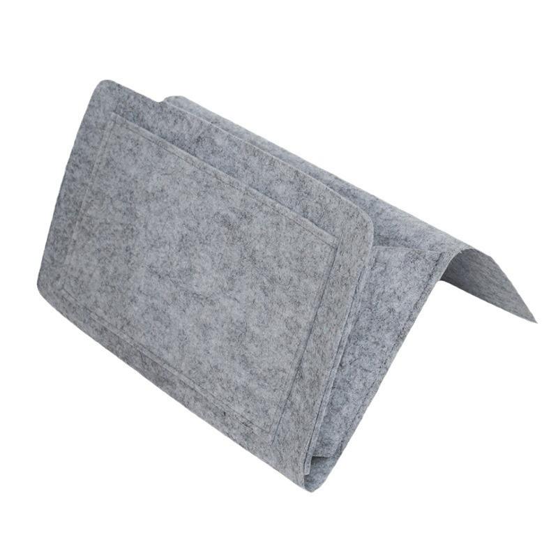 Bedside hanging storage bag Mobile phone remote control tissue storage box Bedside book hanging bag sundry household items