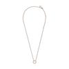 Pandora Rose Logo Pavé Circle Collier Necklace_387436