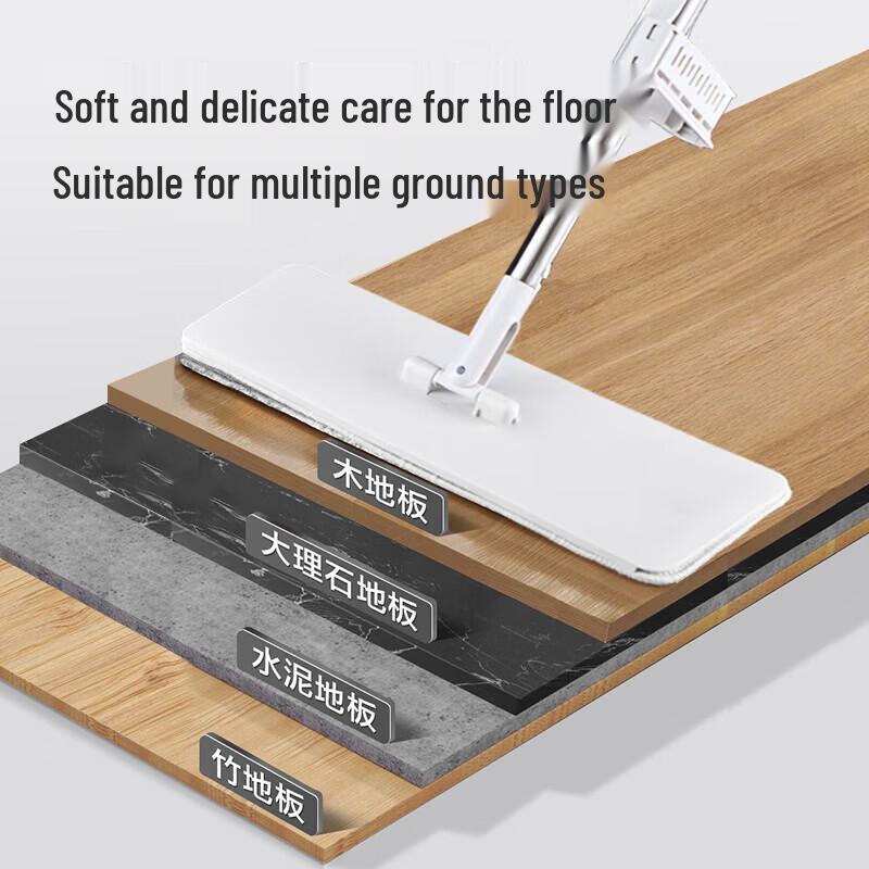 Boyiduo Hands-Free Flat Mop