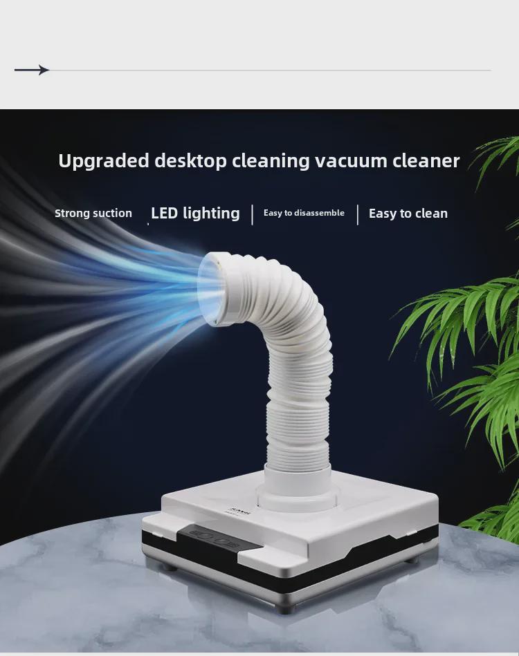 Dental LED Mini Vacuum Cleaner: Dual-Purpose Engraving, Grinding & Polishing Tool.