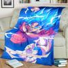 Dragon Ball! Blanket Flannel Warm Comfortable for Bedrooms, Sofas, Beds, Chairs, Picnics, Travel