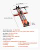 1200 mm Manual Tile Cutter, Upgraded Sliding Head Cutting Tool with Spring-Loaded Base, Angle Fence, Tungsten Carbide Cutting Wheel, Alignment Guide,