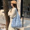 Knitted Bag Woven Bag All-in-one Women's Bag High-grade Exquisite Niche Shoulder Bag