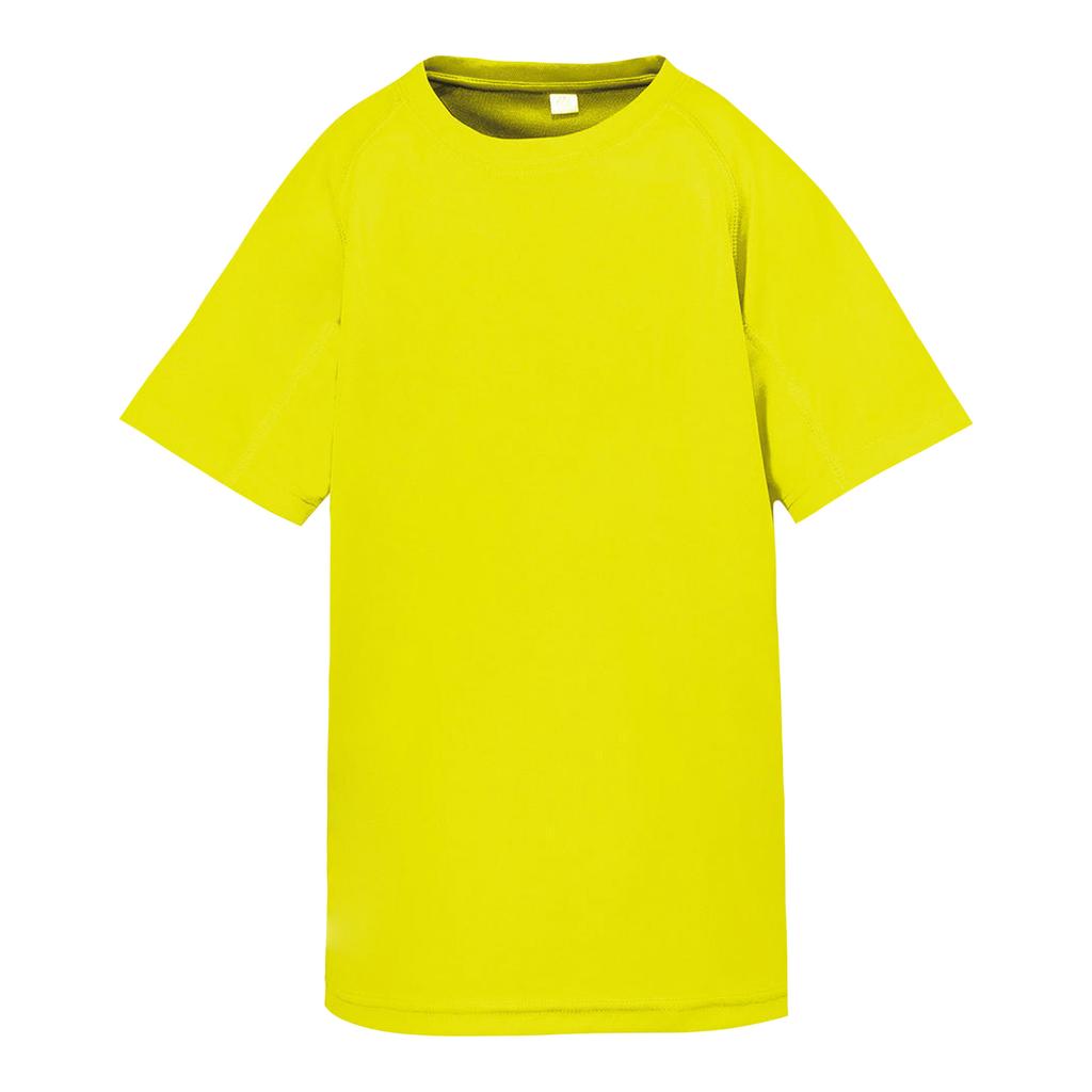 Spiro Childrens Boys Performance Aircool T-Shirt