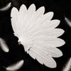Portable Handheld Feather Fan 3D Printed Costume Prop Fan Summer Cooling Fan  Outdoor Use