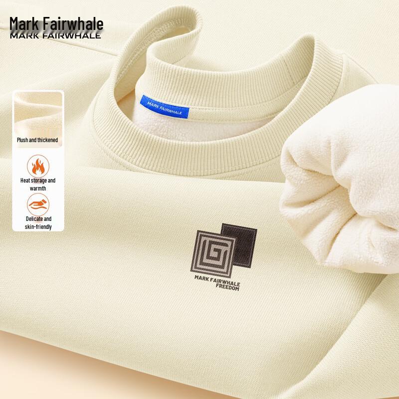 Mark Fairwhale Men's Fleece-Lined Graphic Sweatshirt