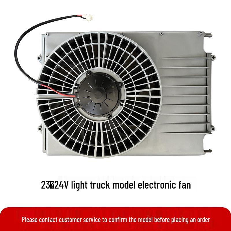 Zhongcheng Light Truck Air Conditioner Accessories: 23 Models, 24V Compressor, 12V Controller, Trim Panel, and Piping.