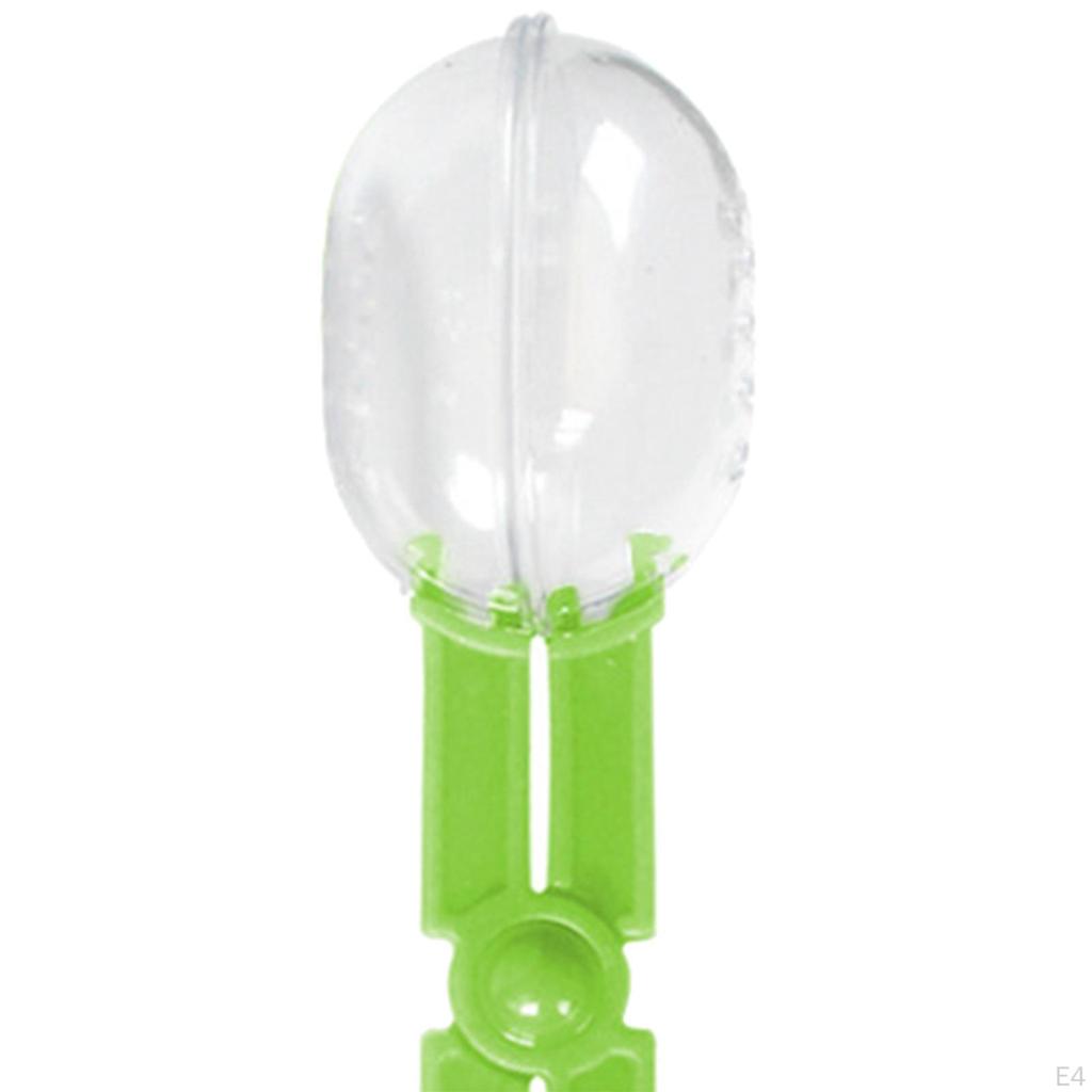Plastic Reptile Feeder Clip Handle Catcher Bird Accessories Spider Tortoise