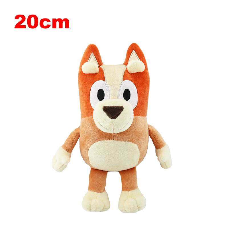 20/30CM Bluey Und Bingo Plüschtiere Glänzendes Sternenauge Bluey Bingo Anime Plüschtiere Stofftiere Geburtstag Weihnachtsgeschenk Für Kinder