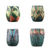 Handmade Animal Flower Pot Hand-painted Swan Butterfly Bird Planter Pot Home Balcony Garden Decoration Cactus Succulents Plants Container
