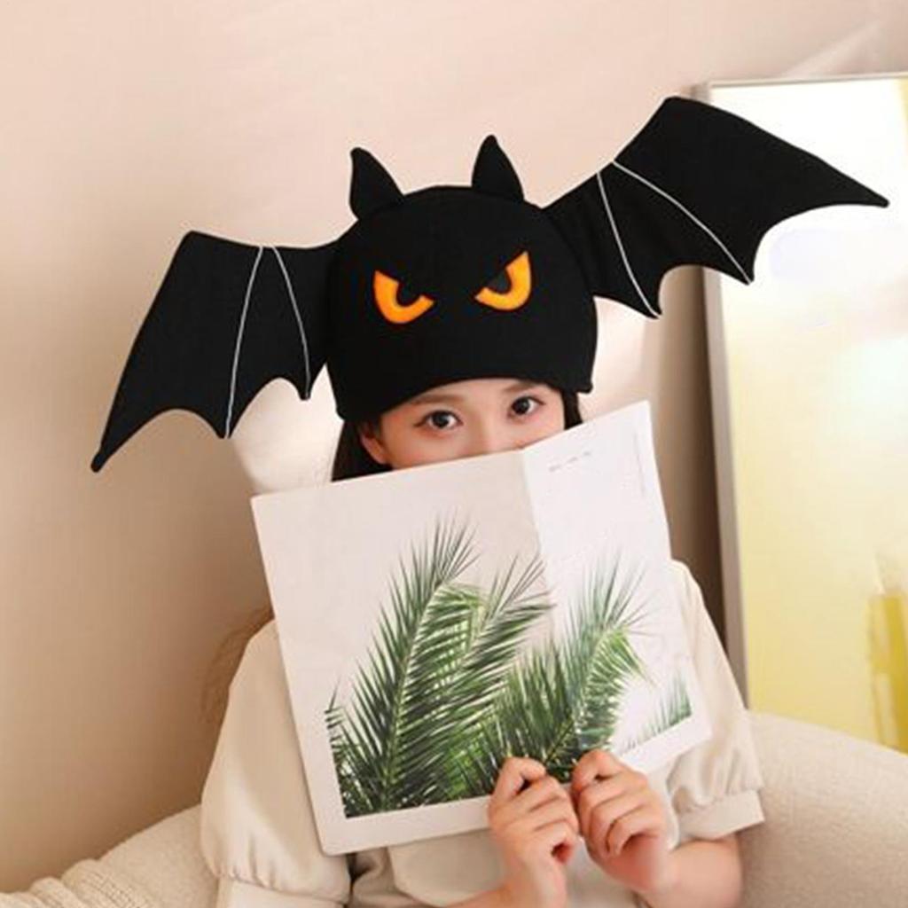 Bat Costume Hat Cute Bat Wings Halloween Party Hat Spooky Headwear Party Accessories For Teens Photoshoots Performance Men