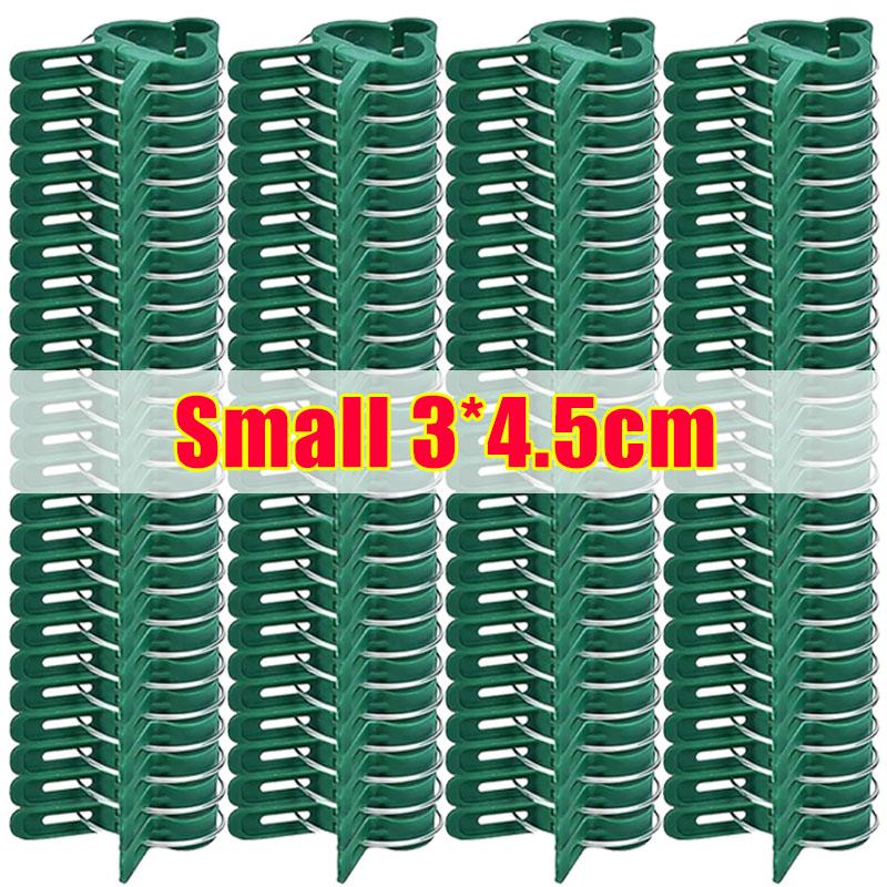 

Фиксаторы для растений многоразовые для сада и теплицы, кронштейн, фиксатор для поддержки стеблей рассады, инструмент для фиксации садовых вьющихся растений и овощей small,40pcs