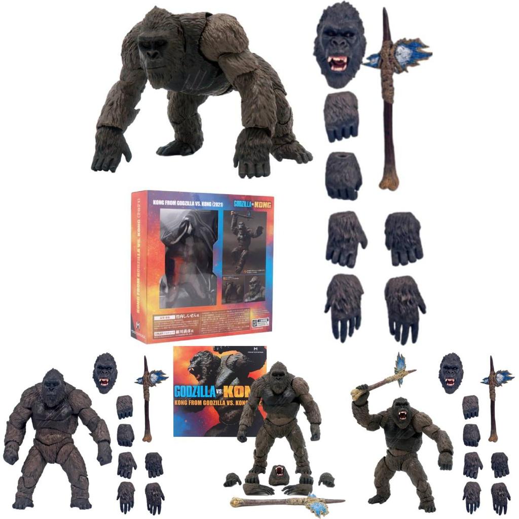 Godzilla Vs. King Kong Toy Action Figure Model 14cm/5.51in Size Black Color
