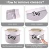 Foldable Dog Toy Storage Basket Cute Paw Print Dog Canvas Bag Pet Toys Clothes Storage Box Dog Cat Accessories Pet Supplies Pink