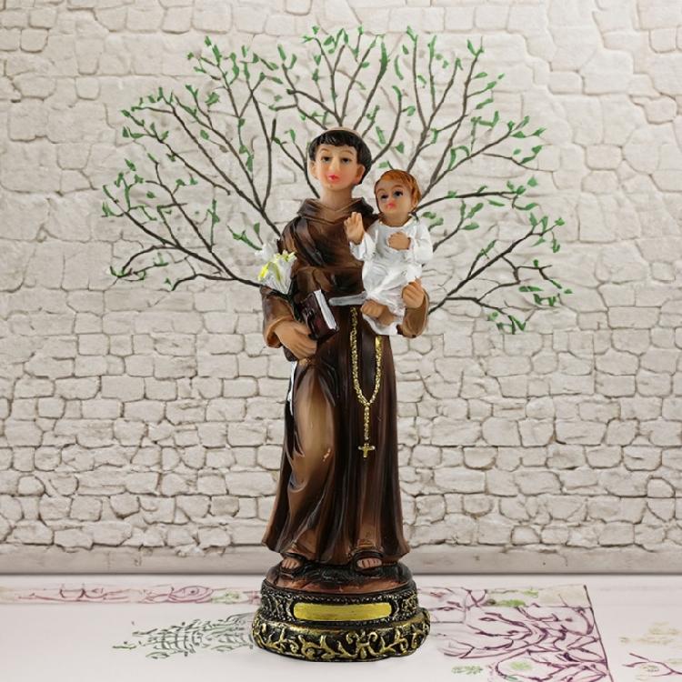 Quality Resin Marys Jesuses Statue Light Yet Solid Faith Inspireds Home Accent Catholic Figurine Ornamentation
