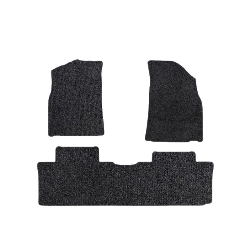 Black Nylon Dirt-Resistant Floor & Trunk Mats for 2017 BYD Song New Energy Cars