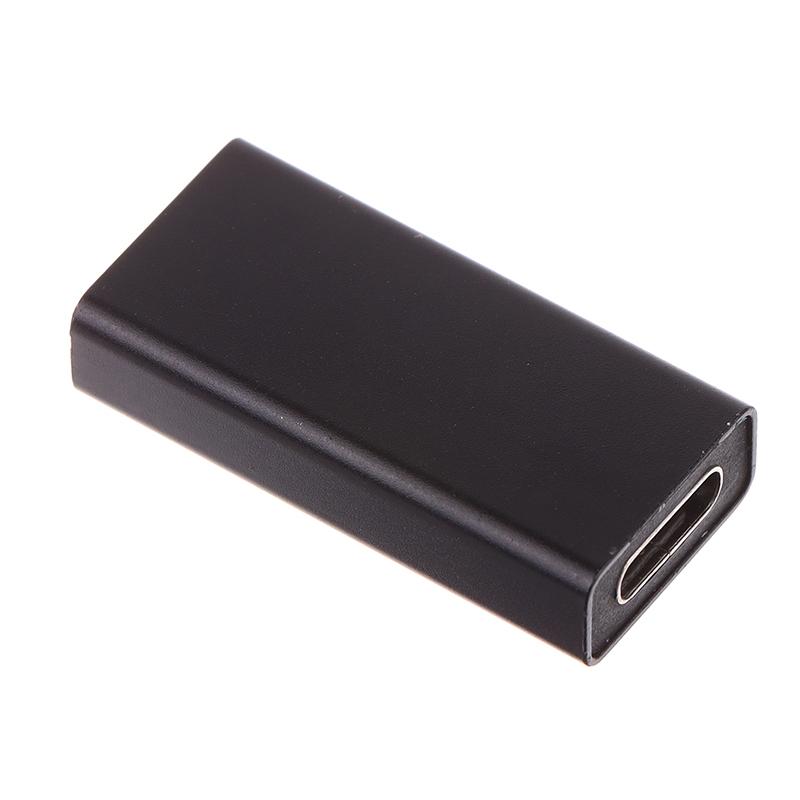 1 szt. Złącze USB 3.0 żeńskie do USB typu C żeńskie proste konwerter adaptera prędkości USB3.0 typu C przedłużacz połączenia konwertera