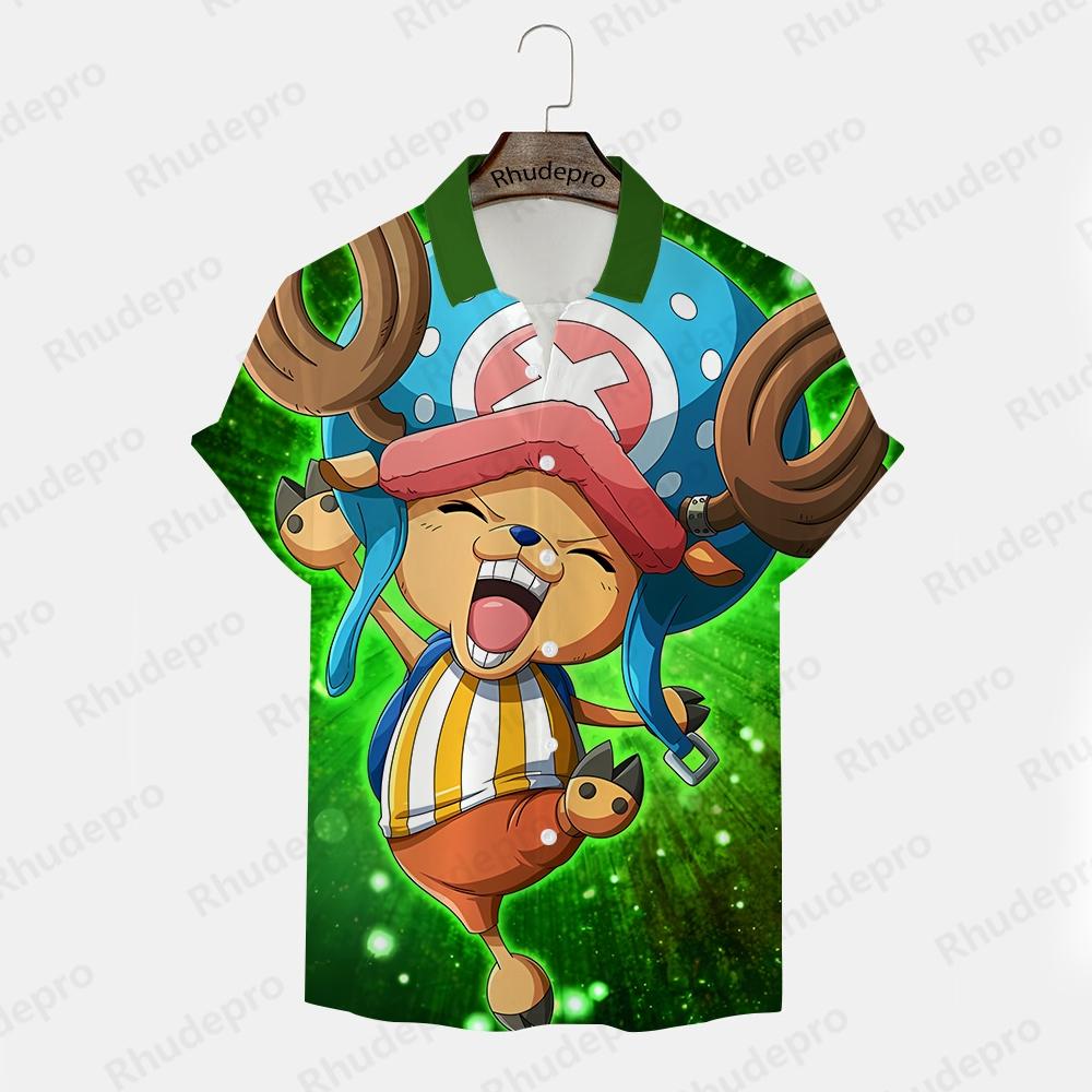 

One Piece Roronoa Zoro рубашка для мужчин модная футболка Y2k Monkey D Luffy уличная одежда новая аниме высококачественная одежда мужская 5XL 2XL