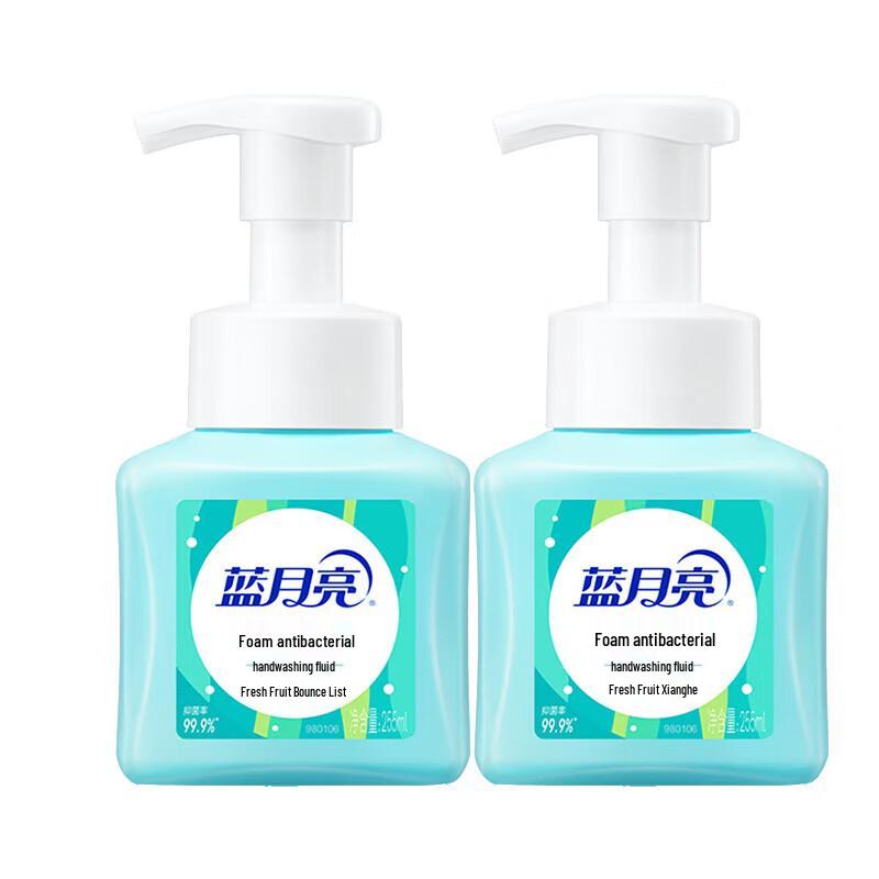 

Blue Moon Fresh Fruit Mint Antibacterial Foam Hand Wash Twin Pack