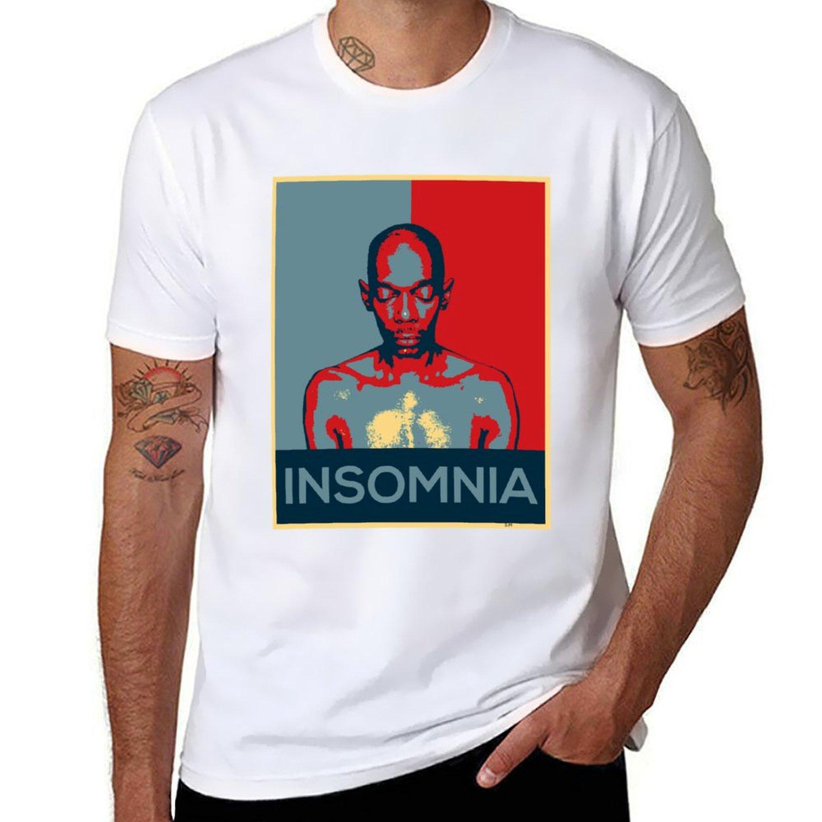 Insomnia Faithless Футболки заготовки винтажная хиппи одежда быстросохнущая дизайнерская футболка мужская XL