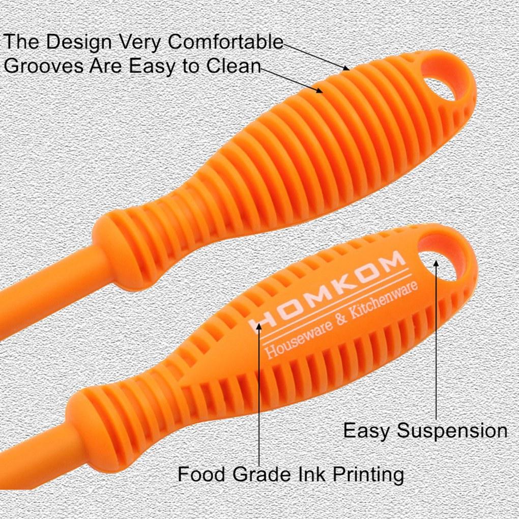 Silicone Bottle Brush Long Handle Water Bottle Cleaning Brush Vase Glassware Cup Brush Cleaner