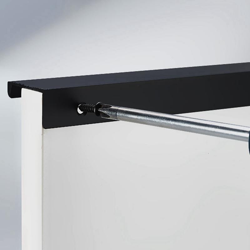 Modern Simple Wardrobe Cabinet Door Invisible Handle Side Mounted Drawer Cabinet Door Handle Minimalist Light Luxury