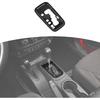 RT-TCZ for Jeep JK Carbon Fiber Gear Shift Panel Cover Trim for Jeep Wrangler JK JKU 2011-2017 Black Carbon Fiber Grain Interior Accessories 1pc