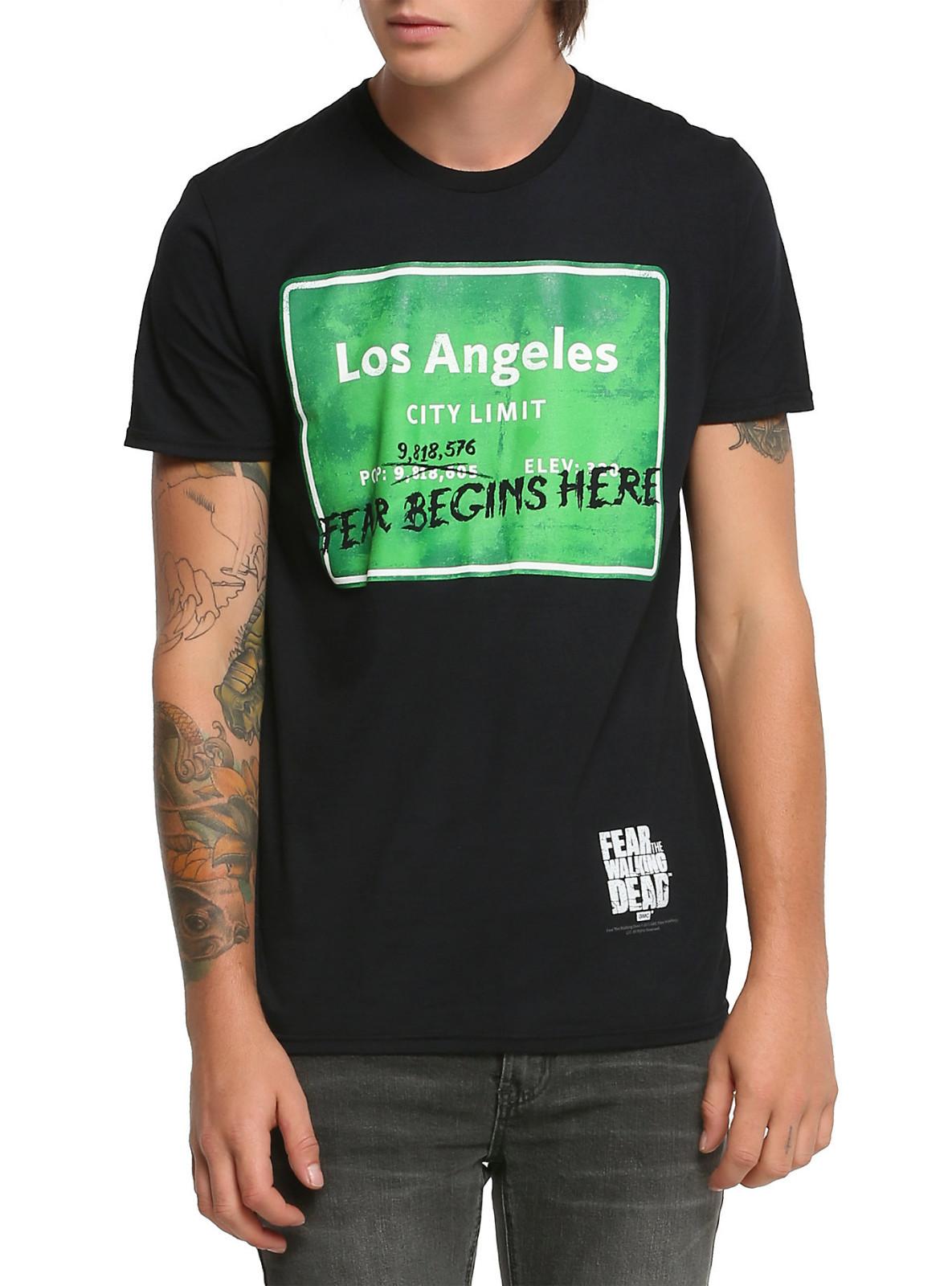 Fear The Walking Dead Los Angeles T-Shirt S разноцветный