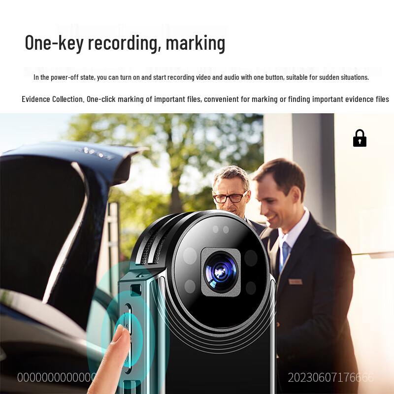 aigo S12 Portable HD Recording & Law Enforcement Camera (CN version)