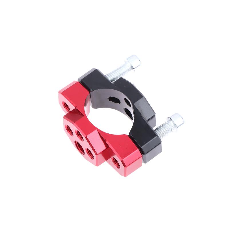 Motorcycle Headlight Clamp 22-32MM Handlebar Holder Fixed Bumper Secure Installation for Cycling Night Riding Accessory