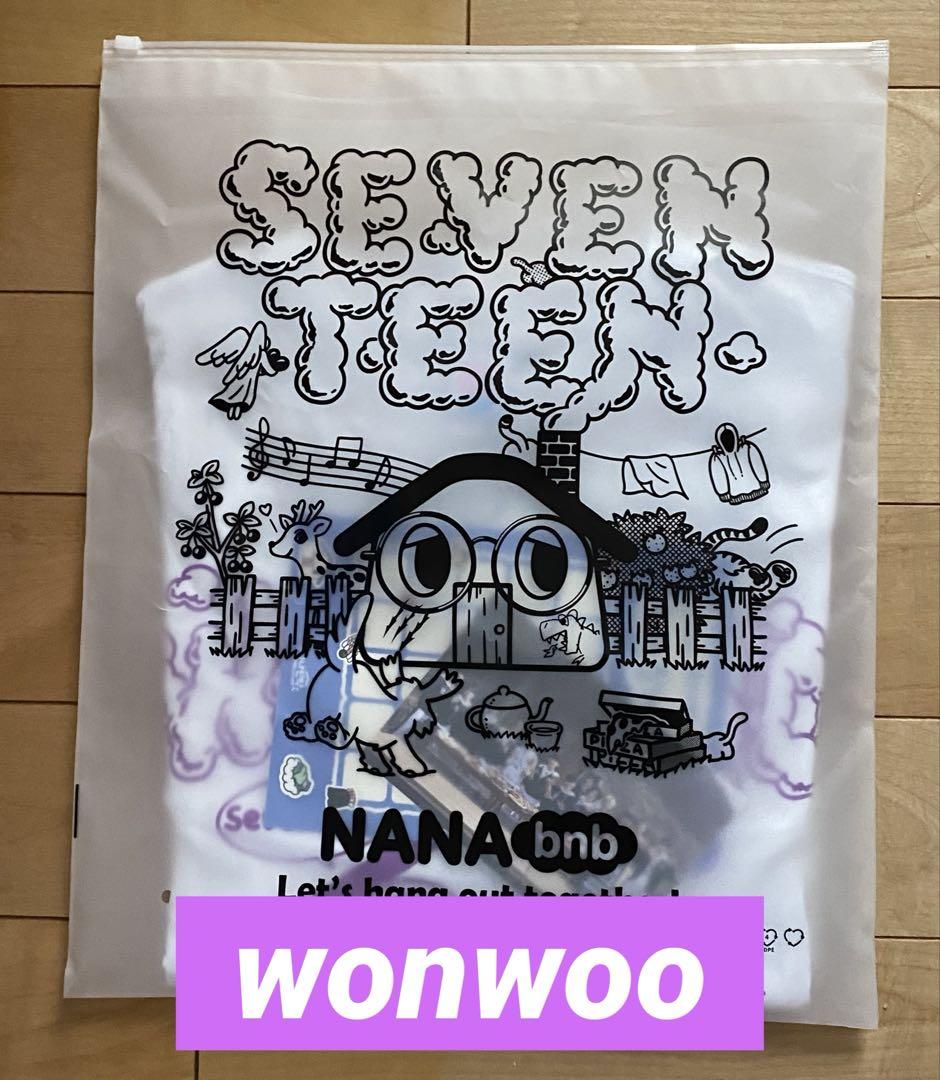 

[USED] SEVENTEEN NANA bnb T-shirt Wonwoo