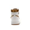 Air Jordan 1 Retro High OG Metallic Gold Women Sneakers White Gum-Light-Brown FD2596-107