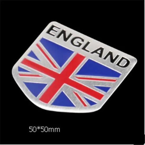 3D aluminum car sticker for Mini One Cooper R50 R52 R53 R55 R56 R57 R58 R60 R61 PACEMAN COUNTRYMAN CLUBMAN COUPE ROADSTER
