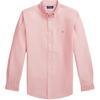 Polo Classic Solid Cotton Oxford Shirt With Button Placket And Long Sleeves Men Shirts Pink MNPOWOV16824534-600