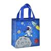 The New Non-woven Fabric Printed Handbag Cartoon Print Astronaut Toy Storage Backpack Large Capacity Candy Gift Bag
