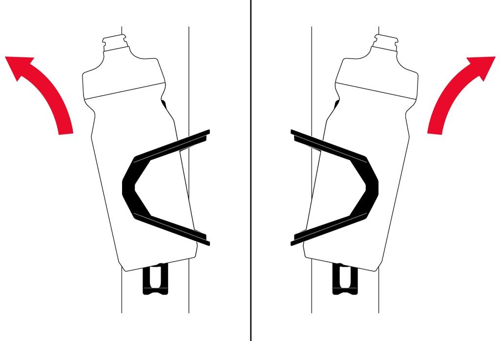 Zefal PULSE Z2 Bicycle Bottle 1705 Cage, Black,
