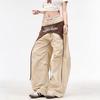 Overalls mit Riemen zum Anziehen, Frühling und Sommer, Streetstyle-Design, Fallschirmspringer-Stil, lässige Hip-Hop-Hosen, weite Hosen für Damen