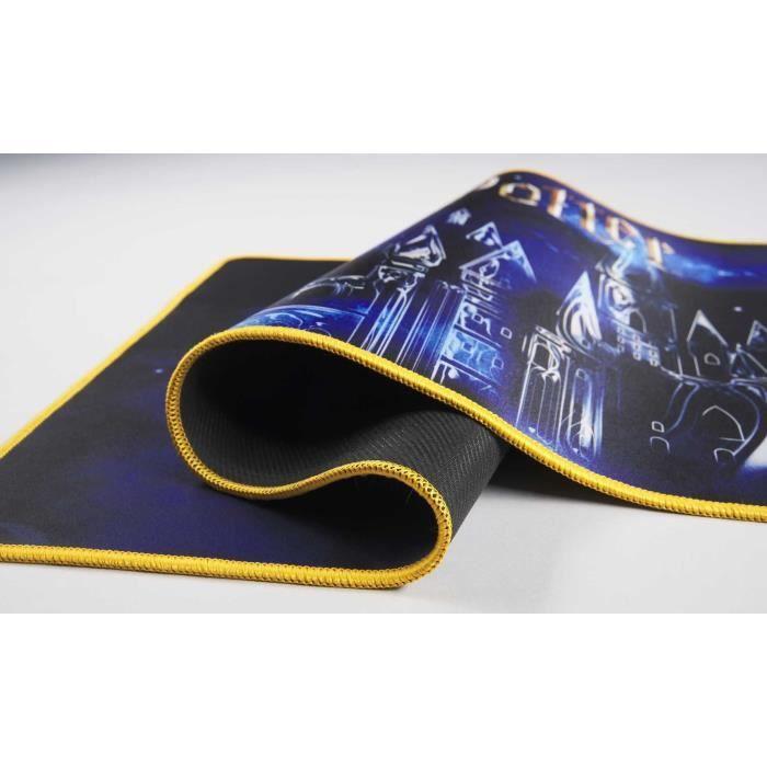Tapis de souris xxl - subsonic - harry potter - 90 cm x 40 cm - tapis de bureau gaming - licence officielle