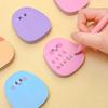 Adhesive Cute Expression Sticky Notes – Cartoon Memo Pads for Students