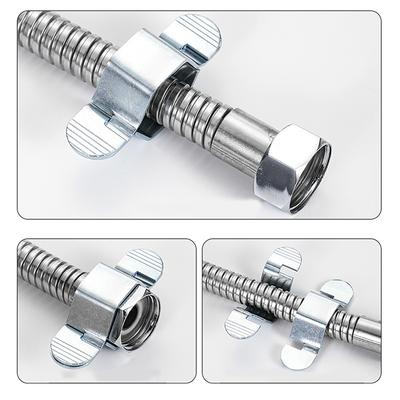 Water Heater Hose Faucet Repair Hose Wrench 4 Points Corrugated Pipe Detachable Wrench Installation Large Angle Small Wrench