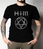 HIM Mens Ornate Heartagram Fashion T-Shirt Essential UNISEX ALL SIZE