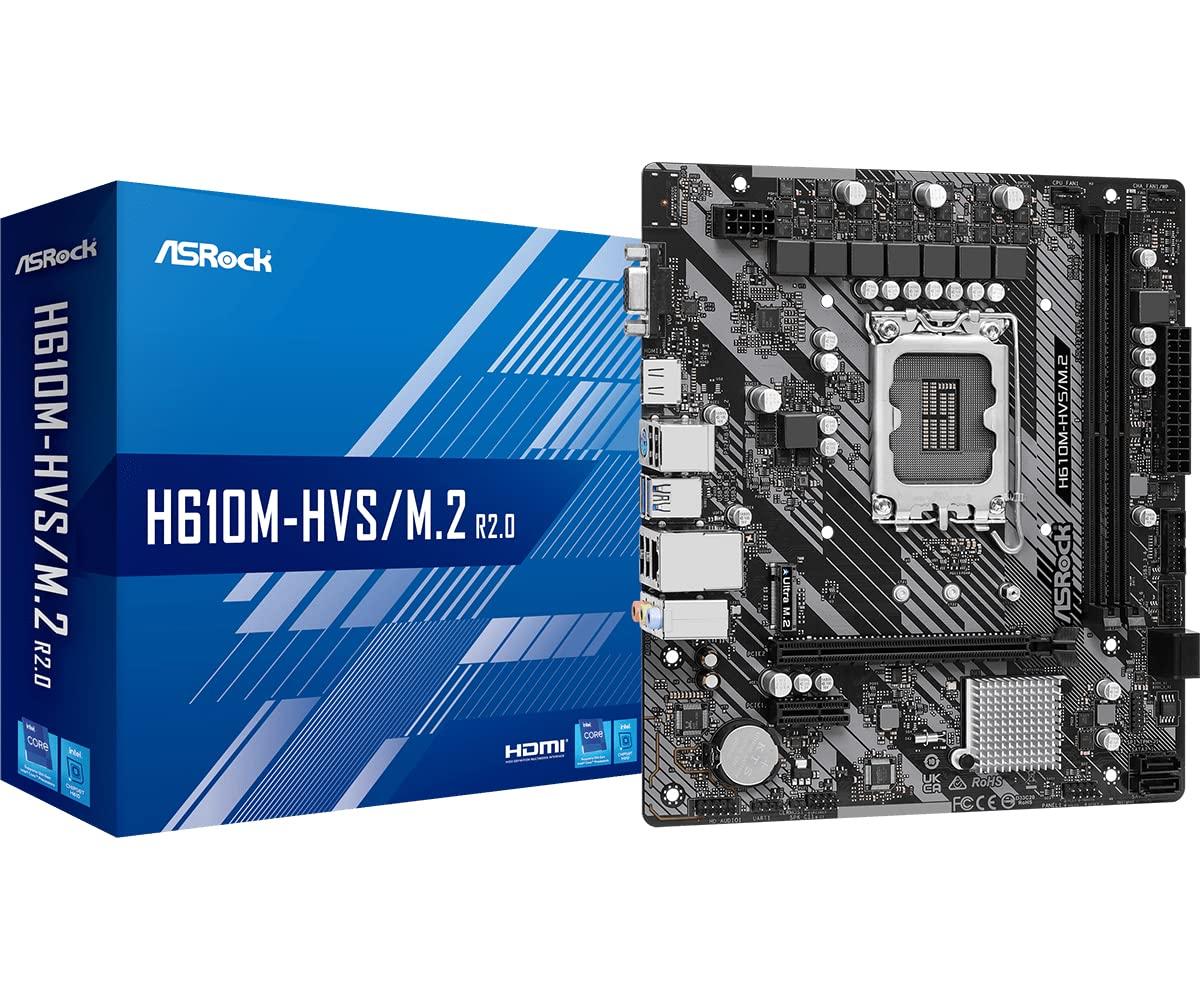 

Материнська плата ASRock H610M-HVS/M.2 (LGA 1700/2xDDR4/HDMI/VGA/M.2/USB 3.2)