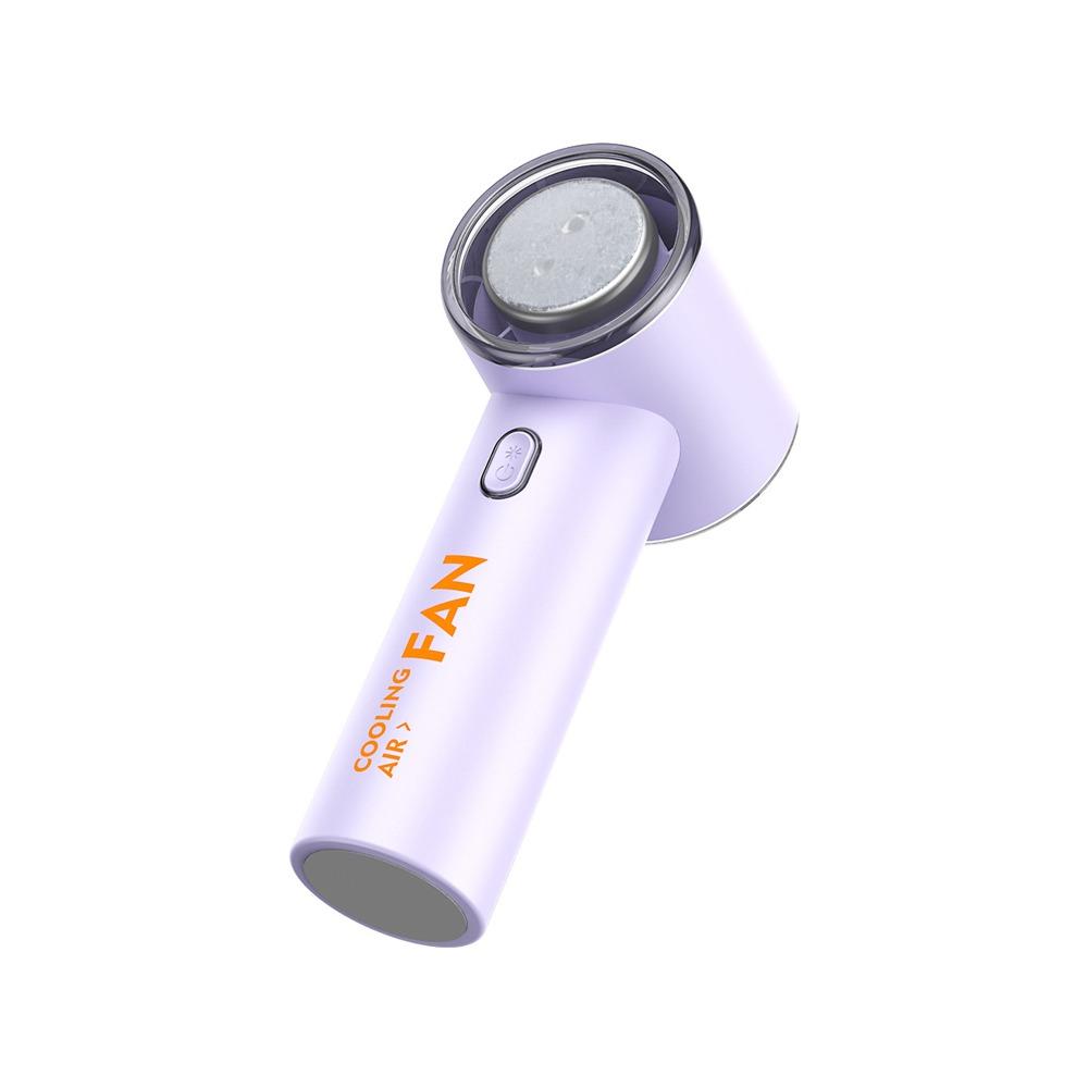 

Powerful Wind Mini Handheld Fan USB Rechargeable Small Electric Fan Portable Turbo Fan Gift фиолетовый