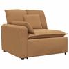 Modular Sofa with Cushions Beige