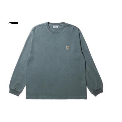 Classic Logo Crewneck Loose Fit Long Sleeve T-Shirt Men Tops CHXLTI029599H